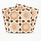 PU Vinyl Floor Tile Stickers | Floor Decals-Self Adhesive Anti-Slip finish option (500 microns) Perfect for Renter